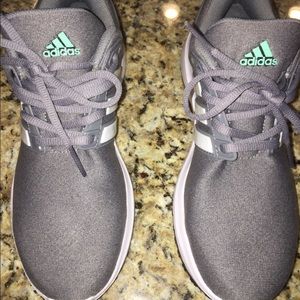 Adidas Cloudfoam Grey Running Shoes